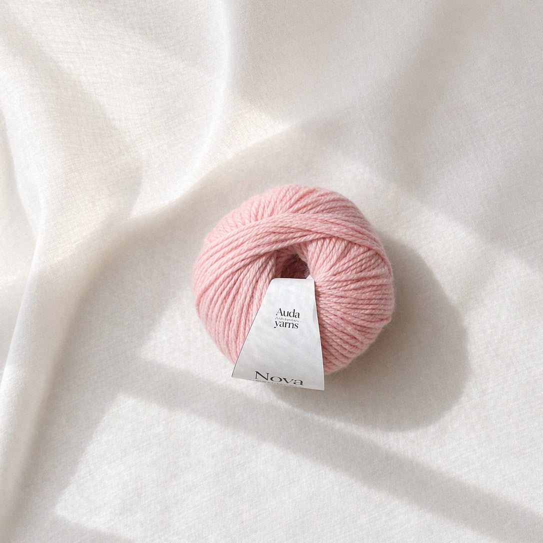 Auda Yarns Nova Cashmere Wool Soft Pink