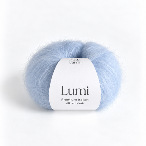 Auda Yarns Lumi Super Kid Silk Mohair Babyblå
