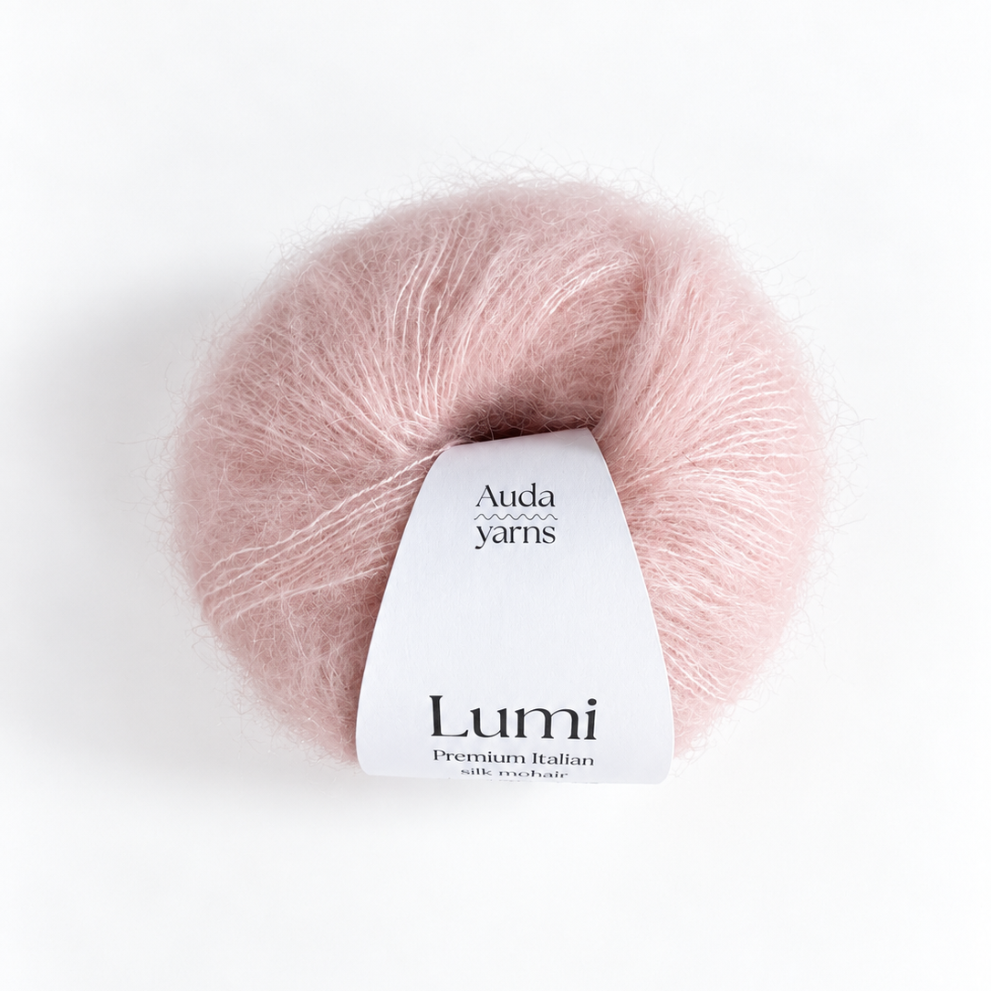 Auda Yarns Lumi Super Kid Silk Mohair Soft Pink