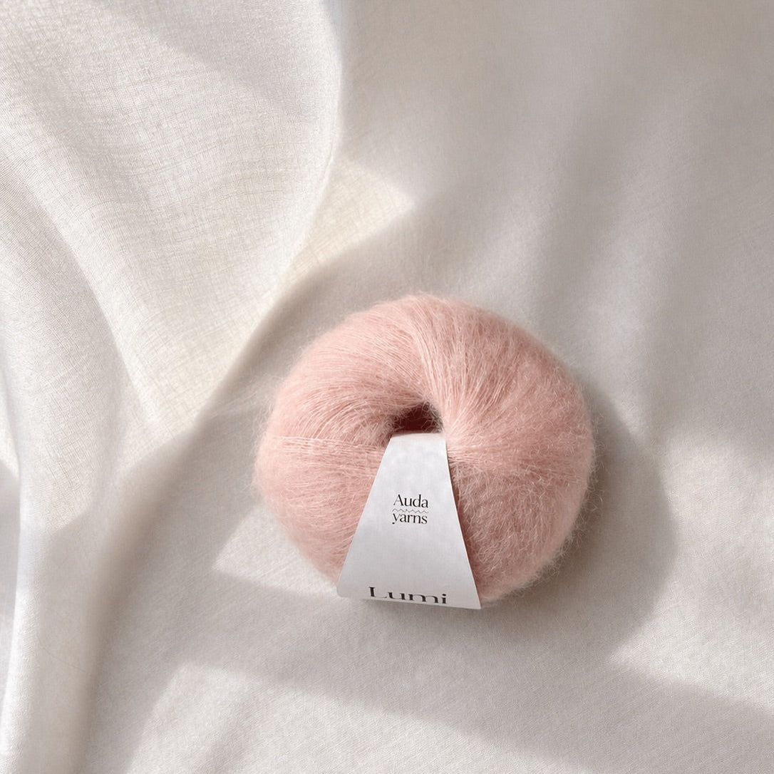 Auda Yarns Lumi Super Kid Silk Mohair Soft Pink