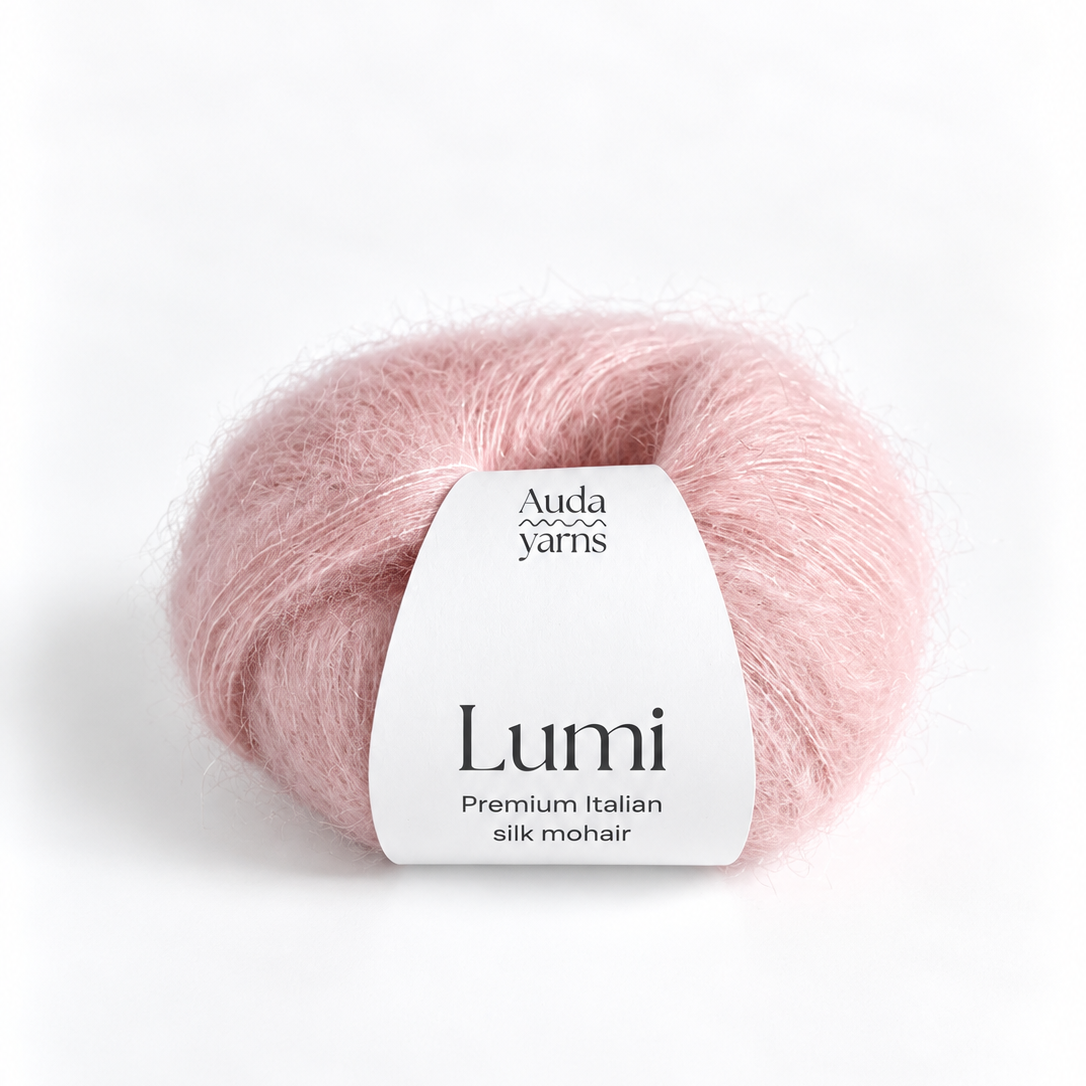 Auda Yarns Lumi Super Kid Silk Mohair Soft Pink