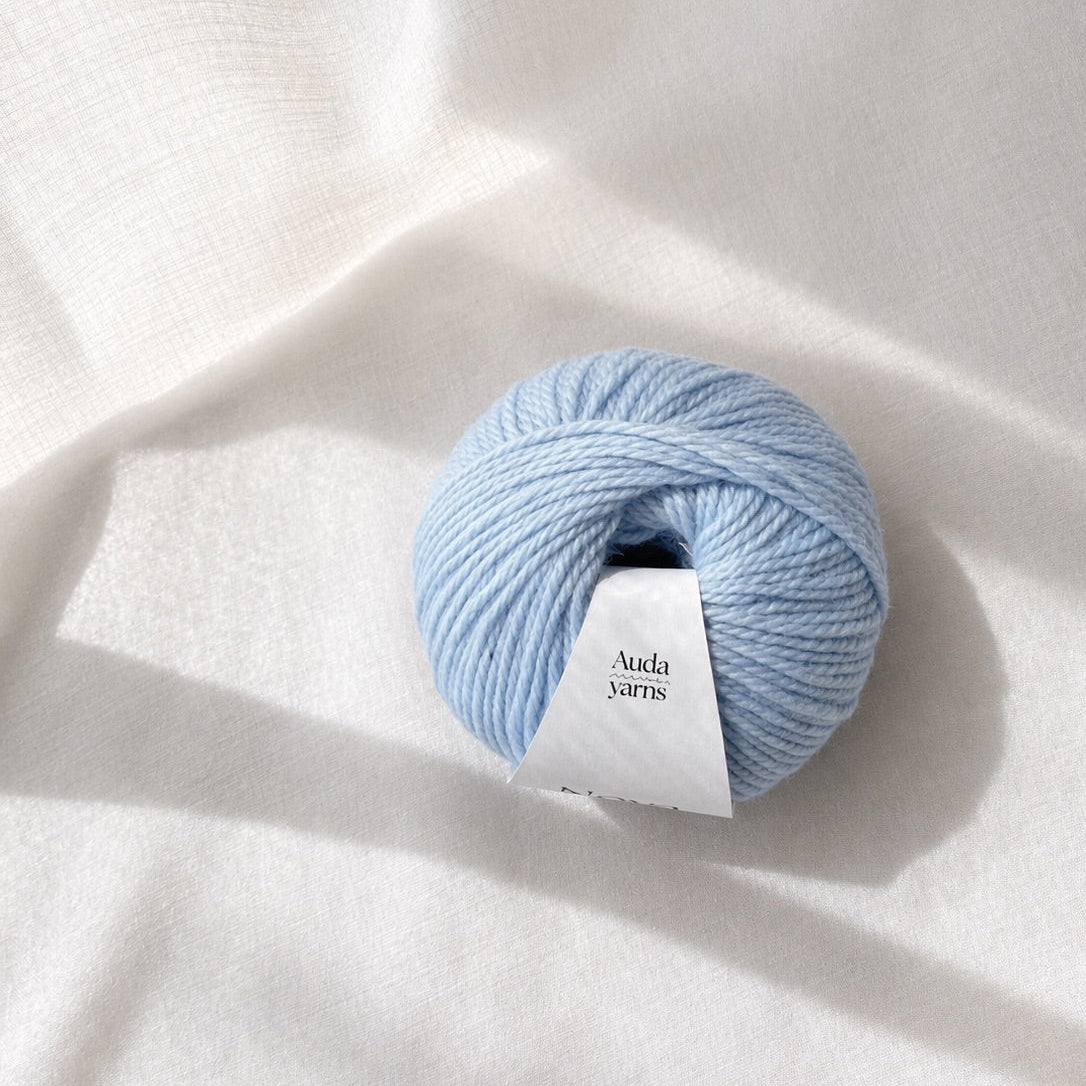 Auda Yarns Nova Cashmere Wool Baby Blue