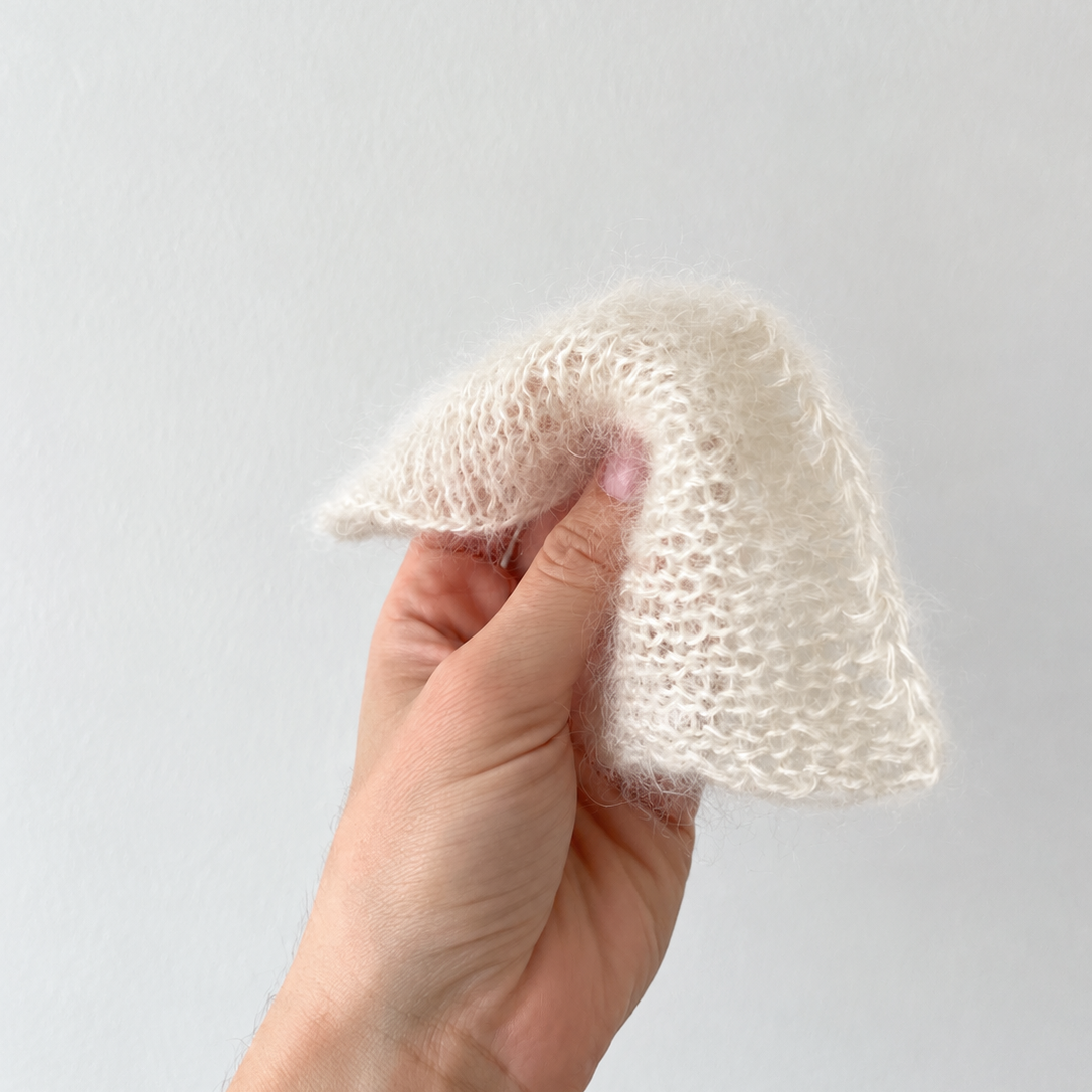 Auda Yarns Lumi Super Kid Silke Mohair Blød Perle