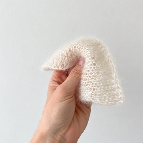 Auda Yarns Lumi Super Kid Silke Mohair Blød Perle
