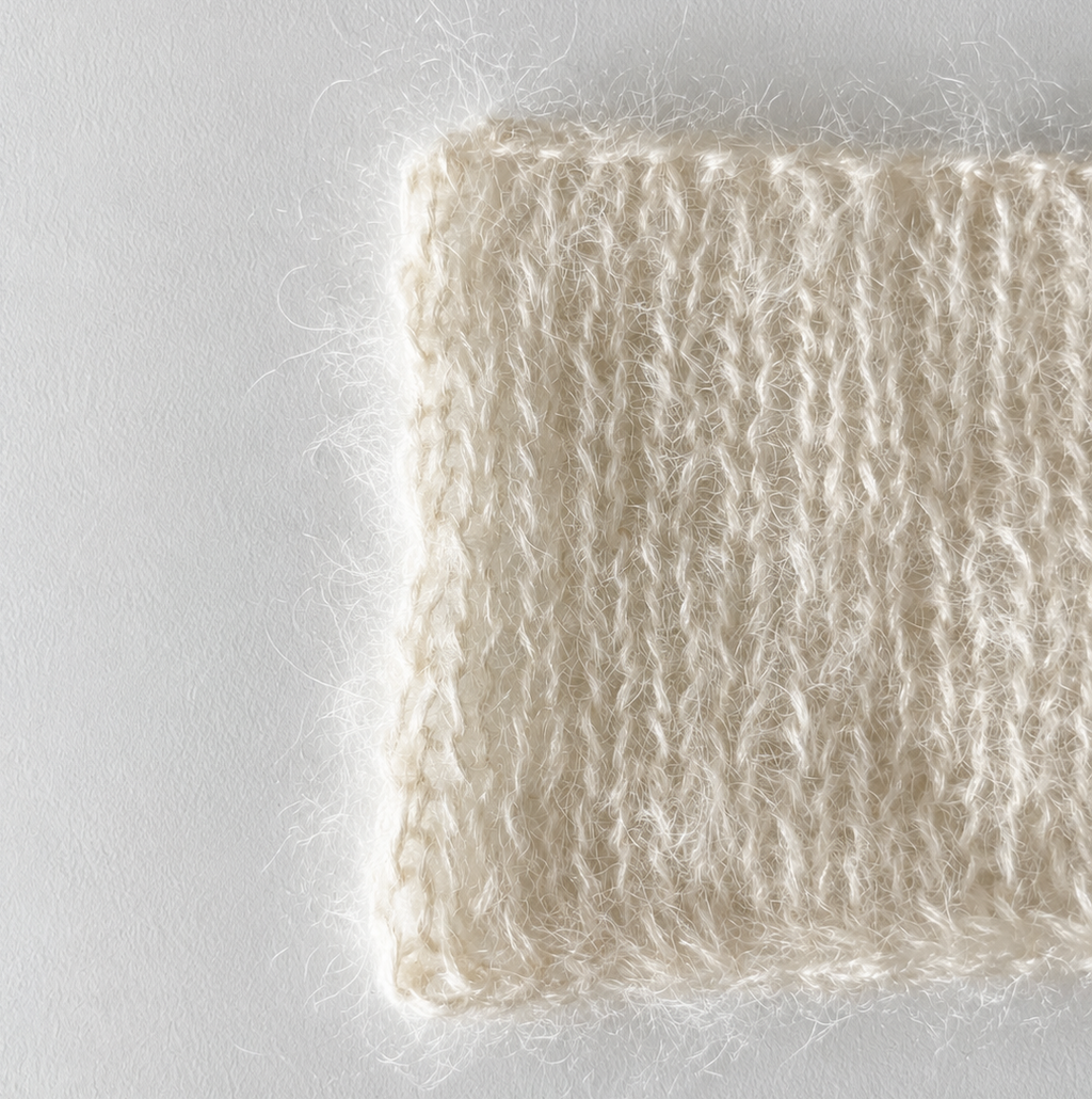 Auda Yarns Lumi Super Kid Silke Mohair Blød Perle