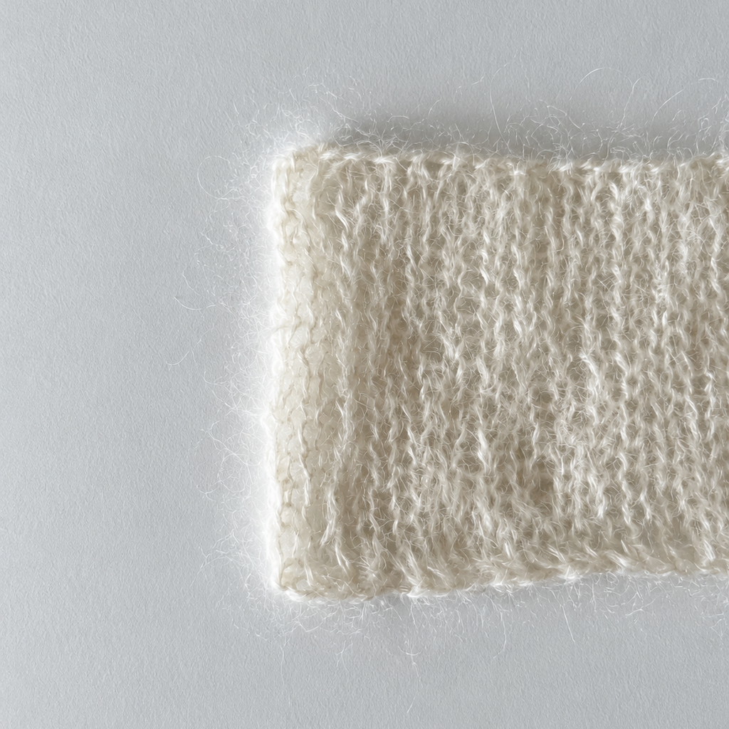Auda Yarns Lumi Super Kid Silke Mohair Blød Perle