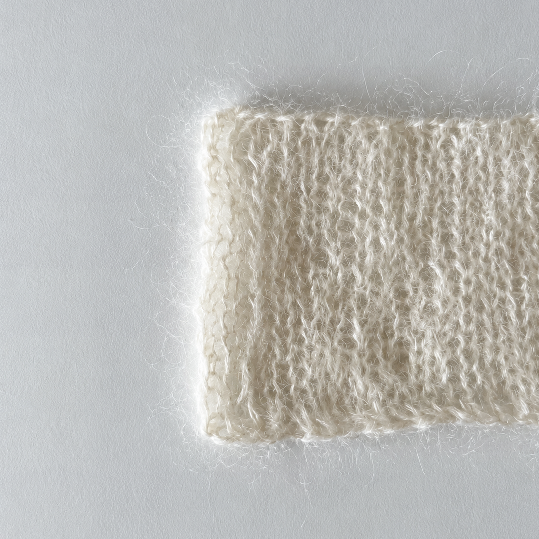 Auda Yarns Lumi Super Kid Silke Mohair Blød Perle